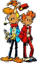 Gif animé Spirou et Fantasio